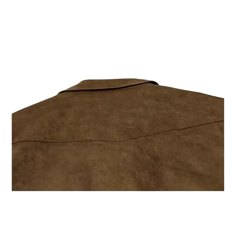 Men's vintage suede jacket