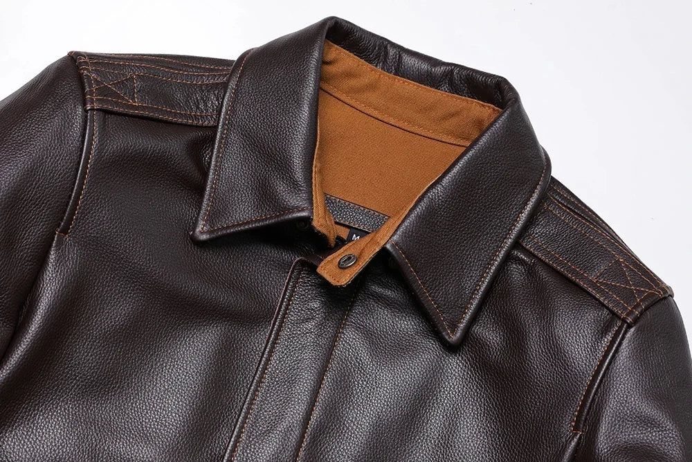 Leather jacket
